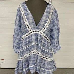 COPY - Free people chambray top size medium